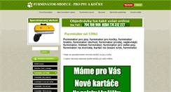 Desktop Screenshot of furminator-shop.cz
